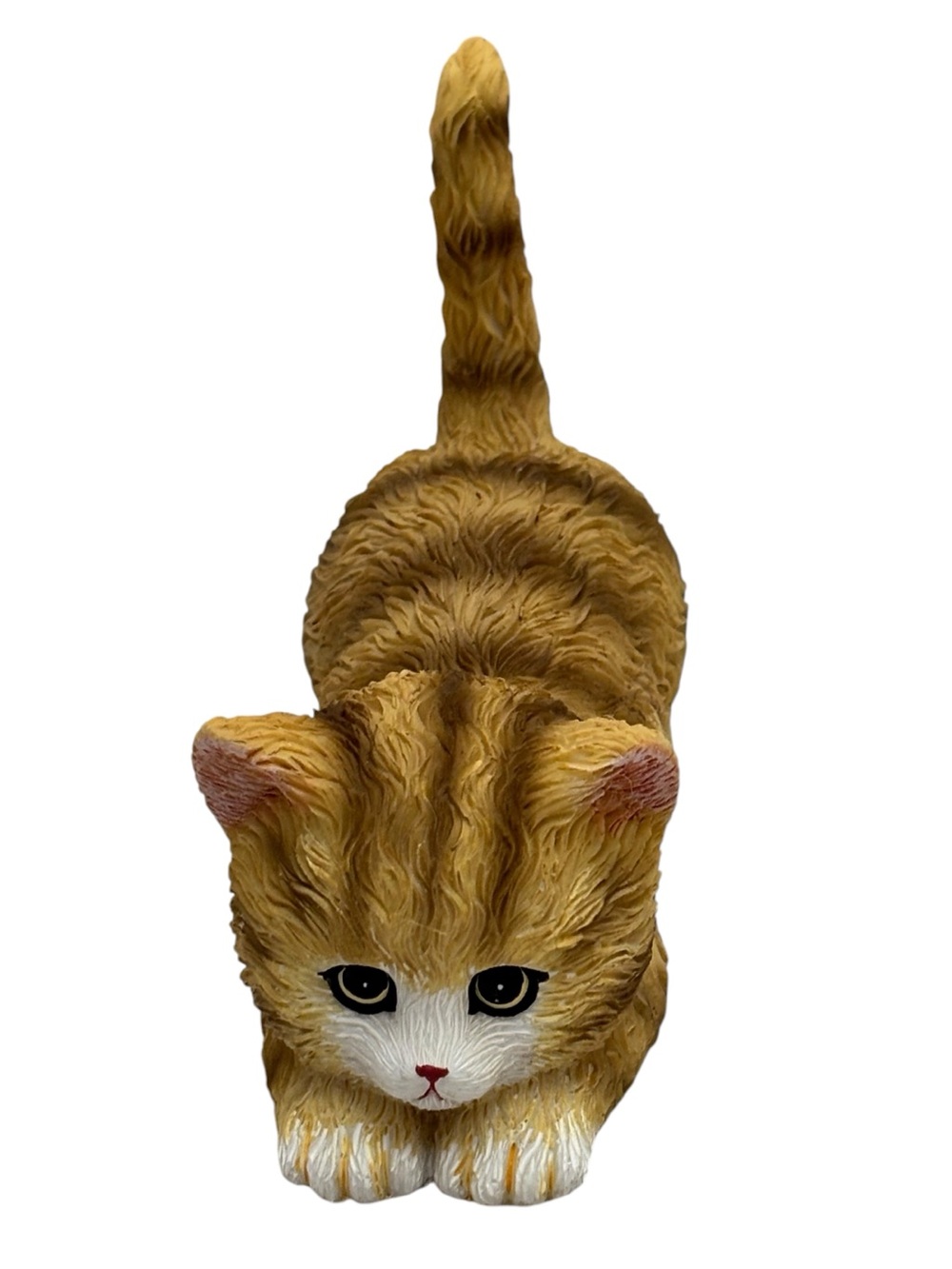 Bradford Exchange Frolicking Felines Making Merry Mischief Tabby Kitten Figurine